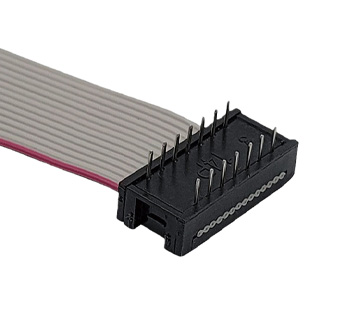 Professional 2.54×7.62mm Pitch DIP Plug Flat Cable