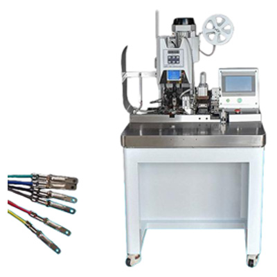 Sheathed wire terminal machine